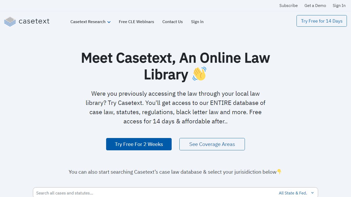 Online Law Library | Casetext